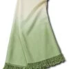 Dip-Dyed Throw