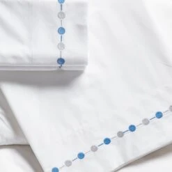 Carolina Dotted Sheet Set -One Kings Lane Shop Product 612621209979 Image 3