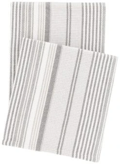 Gradation Ticking Woven Throw