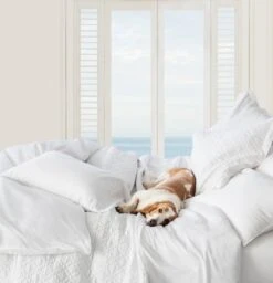 Washed Linen Quilt 13 Washed Linen Quilt -One Kings Lane Shop Product 614099518263 Image 3