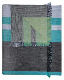 Alpaca-Blend Reversible Throw, Weeping Willow