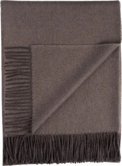 Baby Alpaca Throw, Truffle