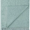 Baby Alpaca Throw, Sea Glass