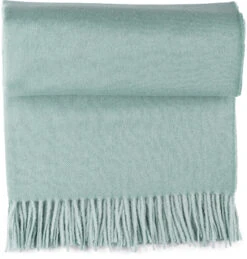 Baby Alpaca Throw, Sea Glass -One Kings Lane Shop Product 857239007146 Image 3