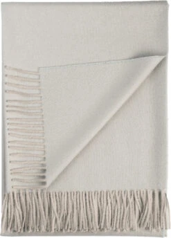 Baby Alpaca Throw, London Fog