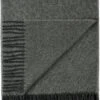 Baby Alpaca Throw, Carbon