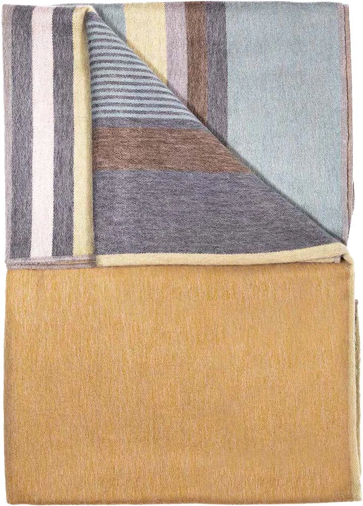 Alpaca Throw, Gold Rush 3 Alpaca Throw, Gold Rush