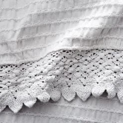 SCR ShellyRomanceFullCoverletGrey -One Kings Lane Shop Product BEQ11796 Image 4