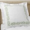 Willow Euro Sham, Green