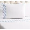 Quatrefoil Outline Sheet Set, Blue 2 Quatrefoil Outline Sheet Set, Blue -One Kings Lane Shop Product HBG13555 Image 1