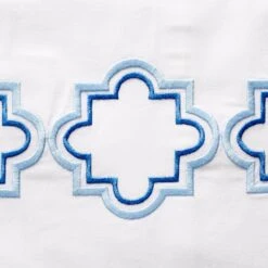 Quatrefoil Euro Sham, Blue -One Kings Lane Shop Product HBG13558 Image 3