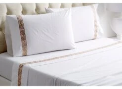 Kg Greek Key Sheet Set,