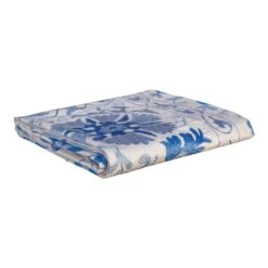 Blue Blossum Suzani Throw
